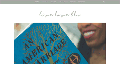 Desktop Screenshot of liveloveblu.com